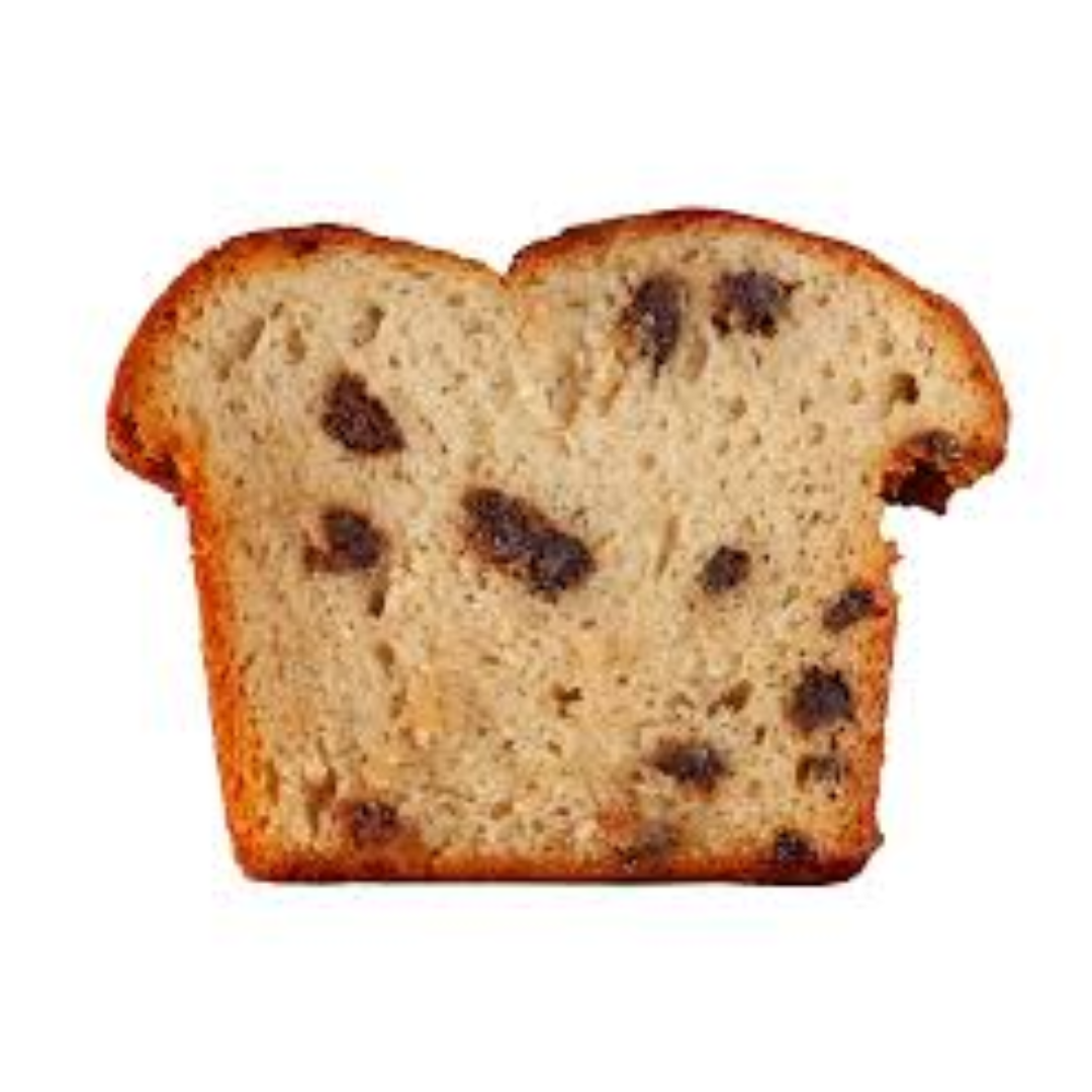 Sweet Bread - Banana Chocolate Chip Slice (6 pack)